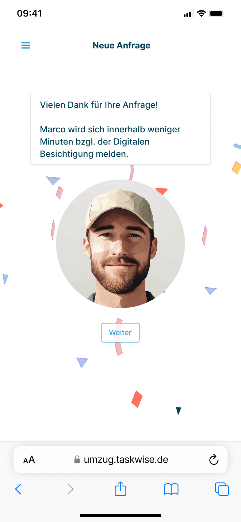 Wir kontaktieren in Ihrem Auftrag Ihre Kunden.